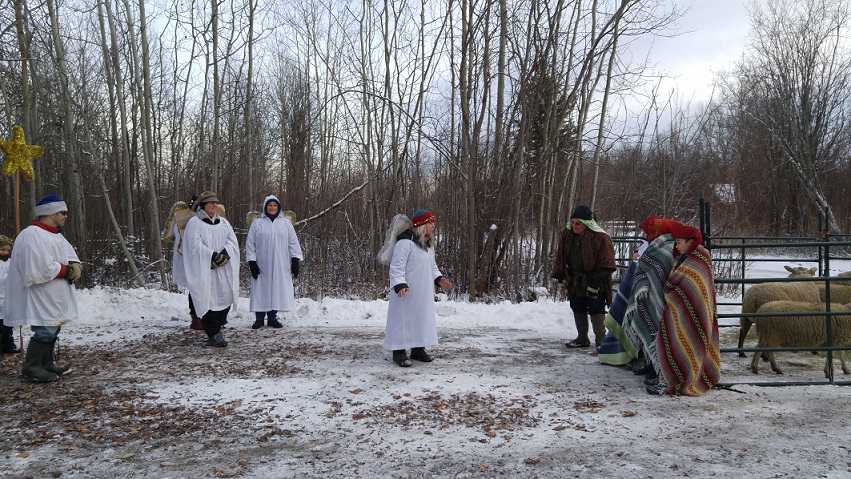 Shepherds, abiding in the fields...