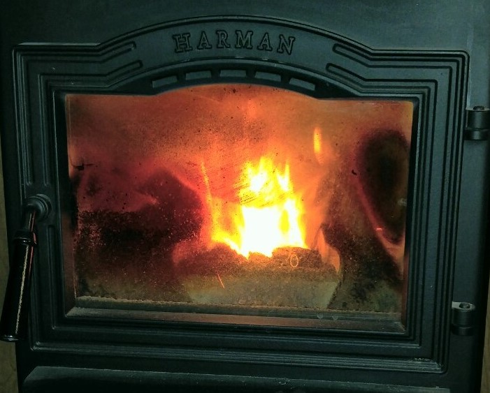 roaring fire