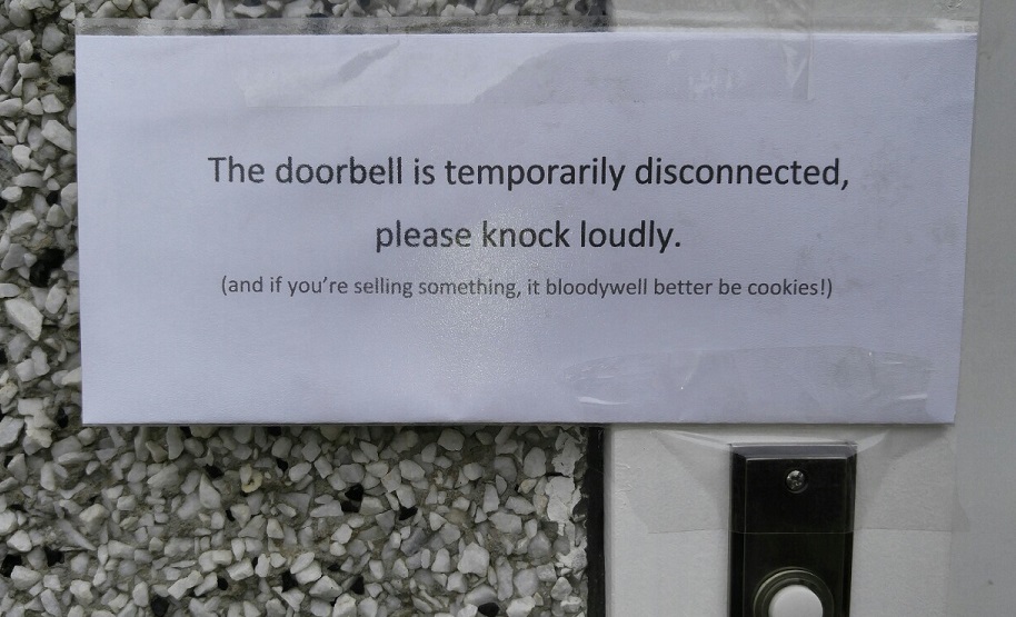 Door Bell Disconnected